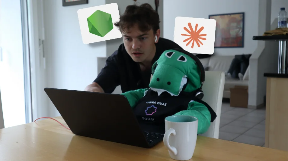 Lambert at the Zurich hackathon, shipping the AI-native stack we're about to talk about