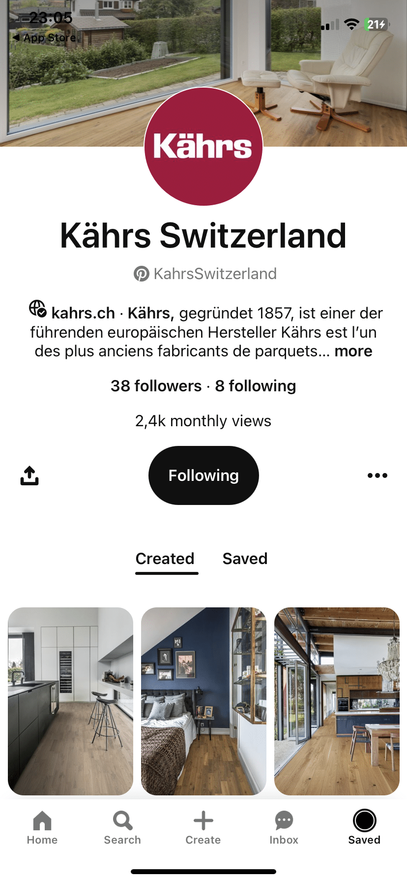 Kahrs Pinterest