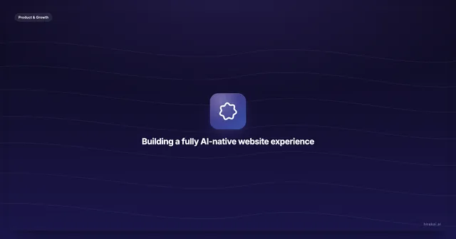 Kai marketing site hero