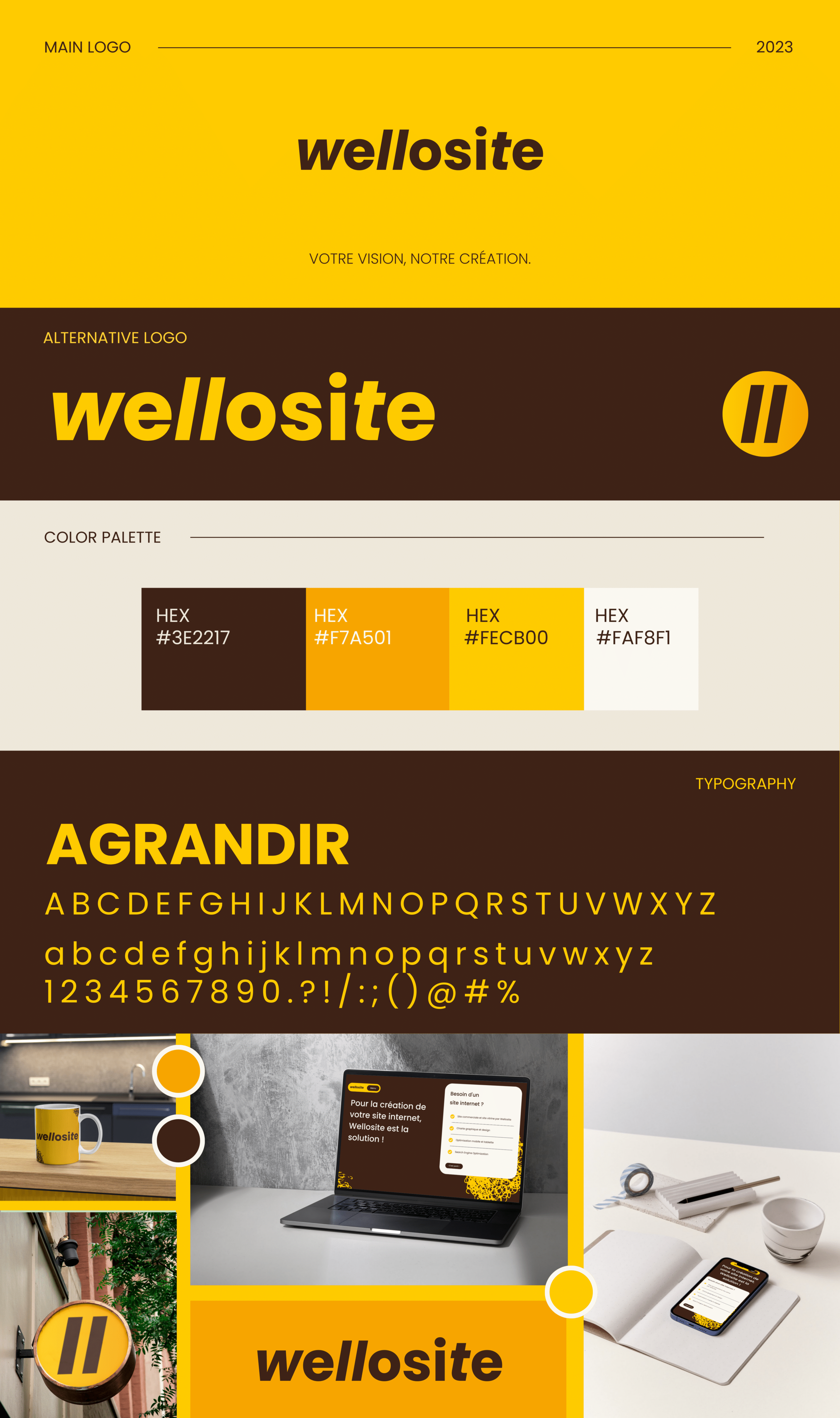 Wellosite Brand Board